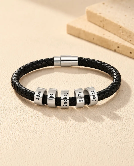 Graverat Armband Herr - framifrån